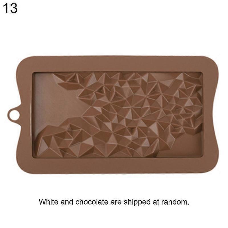 Chokladform Block Dots Design Värmebeständig Silikon Godiskexform För Kök