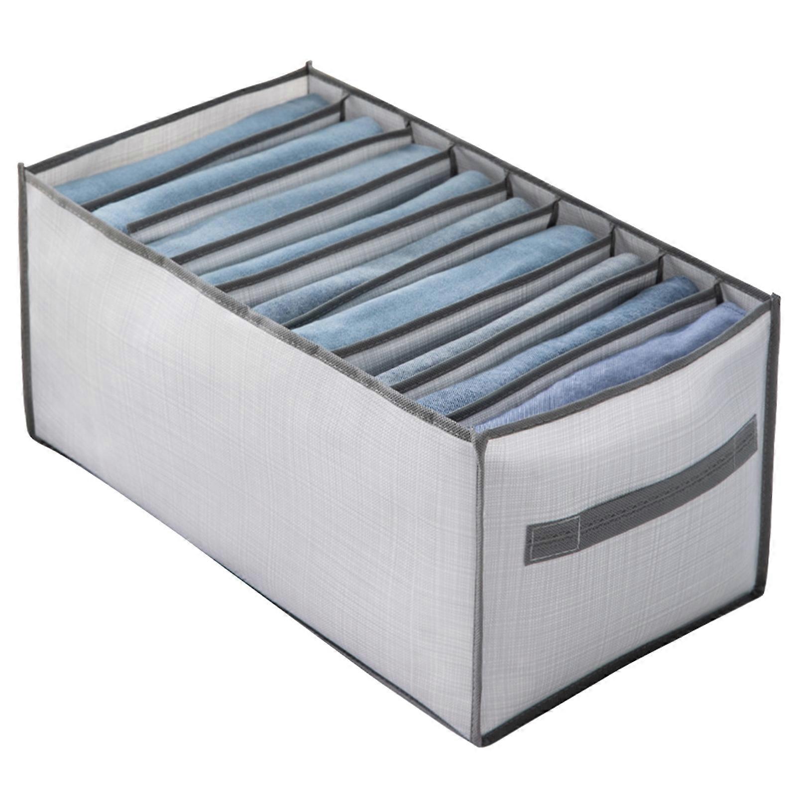 Underwear Organizer Large Capacity Moisture-proof Non-woven Fabric Comfortable Touch Closet Divider Box for Home