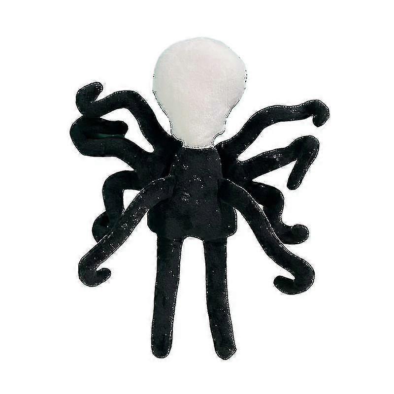 30cmスレンダーマンぬいぐるみソフトスレンダーマン恥ずかしがり屋の男ぬいぐるみ人形不気味なかわいいおもちゃホラーフィクションアニメおもちゃ大人のギフト家の装飾H