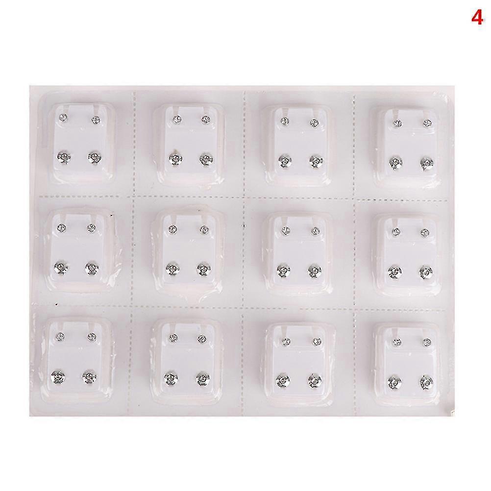 100% חדש להגיע 24pcs עגילים רפואיים כלי פירסינג אוזניים כירורגי עגילי פלדה נשים