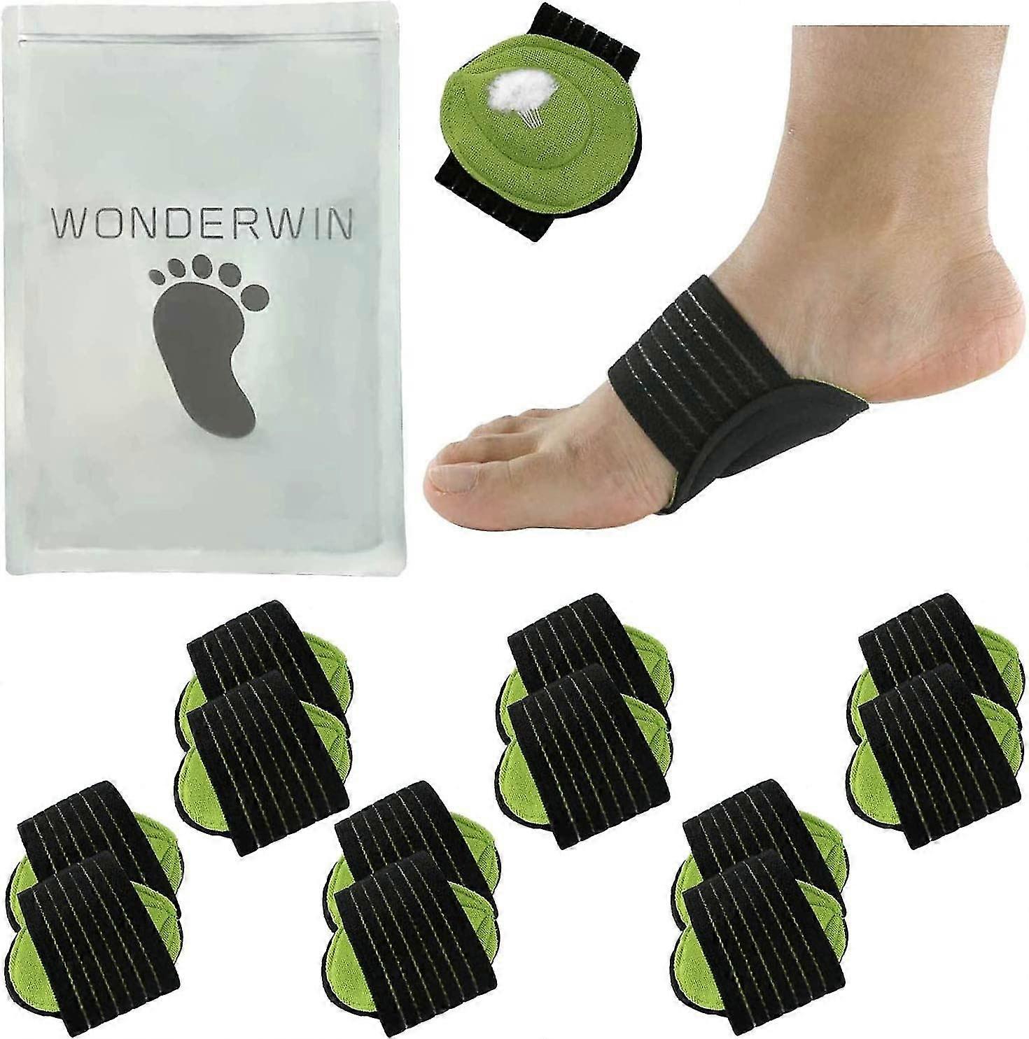 Arch Support, Plantar Fasciitis Foot Relief Cushions, Flatfoot Corrector Compression Cushioned Support