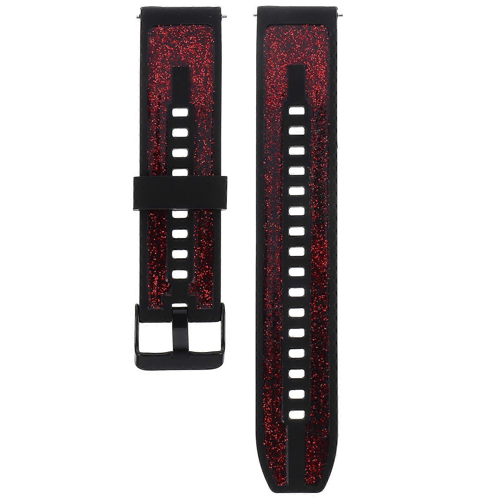 20mm Quick Release Watch Strap Silicone Watchband Smart Watch Replacement