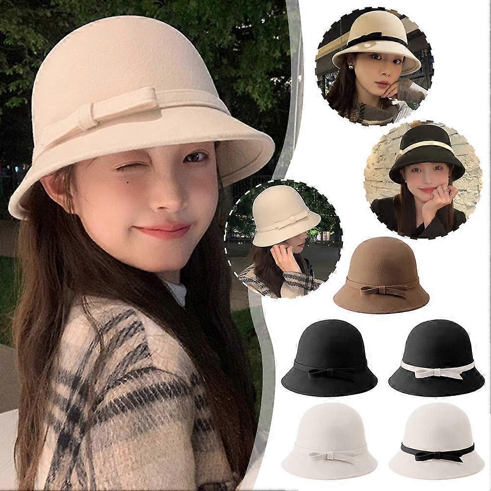 French Hepburn Style Hat Versatile Small Fragrant Fisherman's Hat