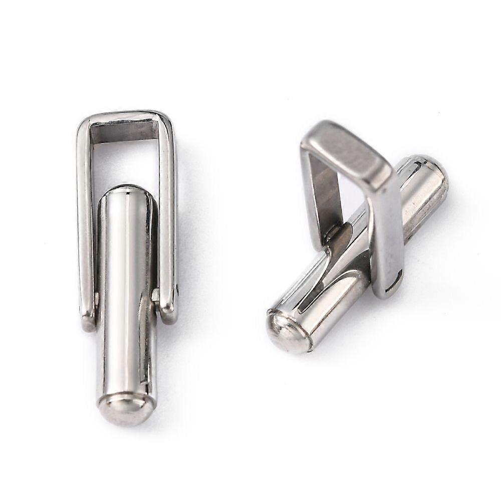 304 Stainless Steel Cuffinks 23x6mm