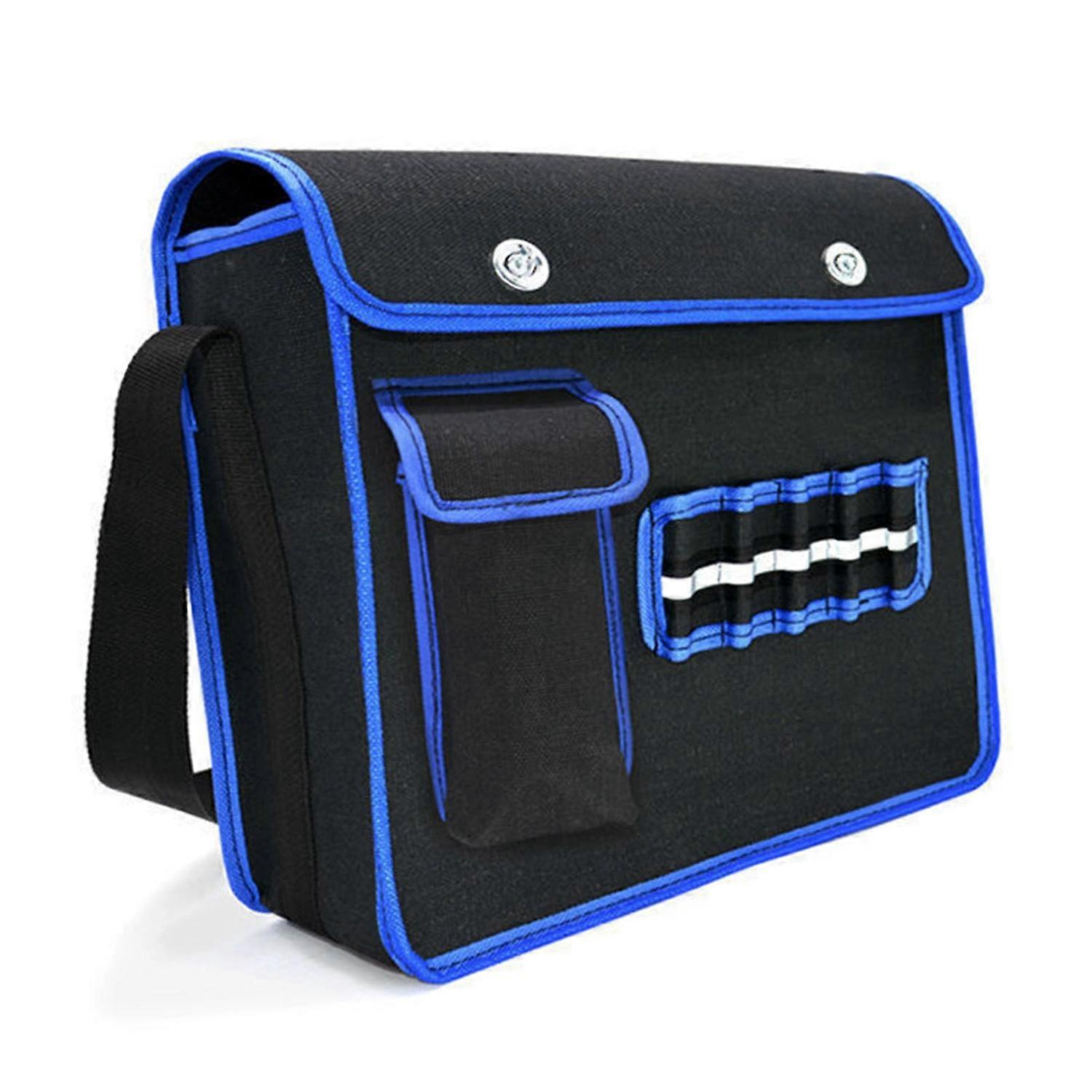 Canvas Tool Bag Large Capacity Thickened Wear Resistance Portable Heavy Duty Electrician Toolbag