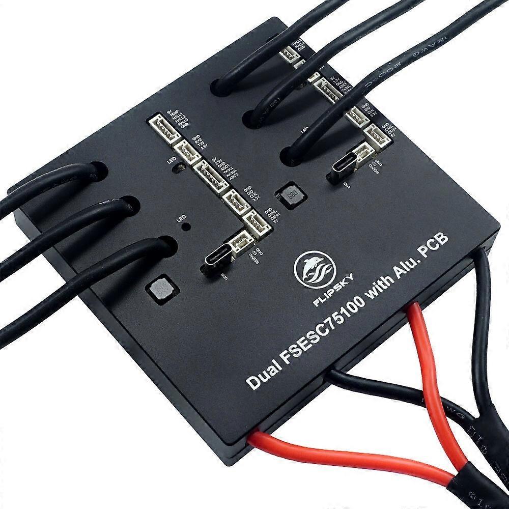 Flipsky ESC Dual 75100 with Aluminum PCB for Electric Skateboard / Scooter / Ebike Speed Controller