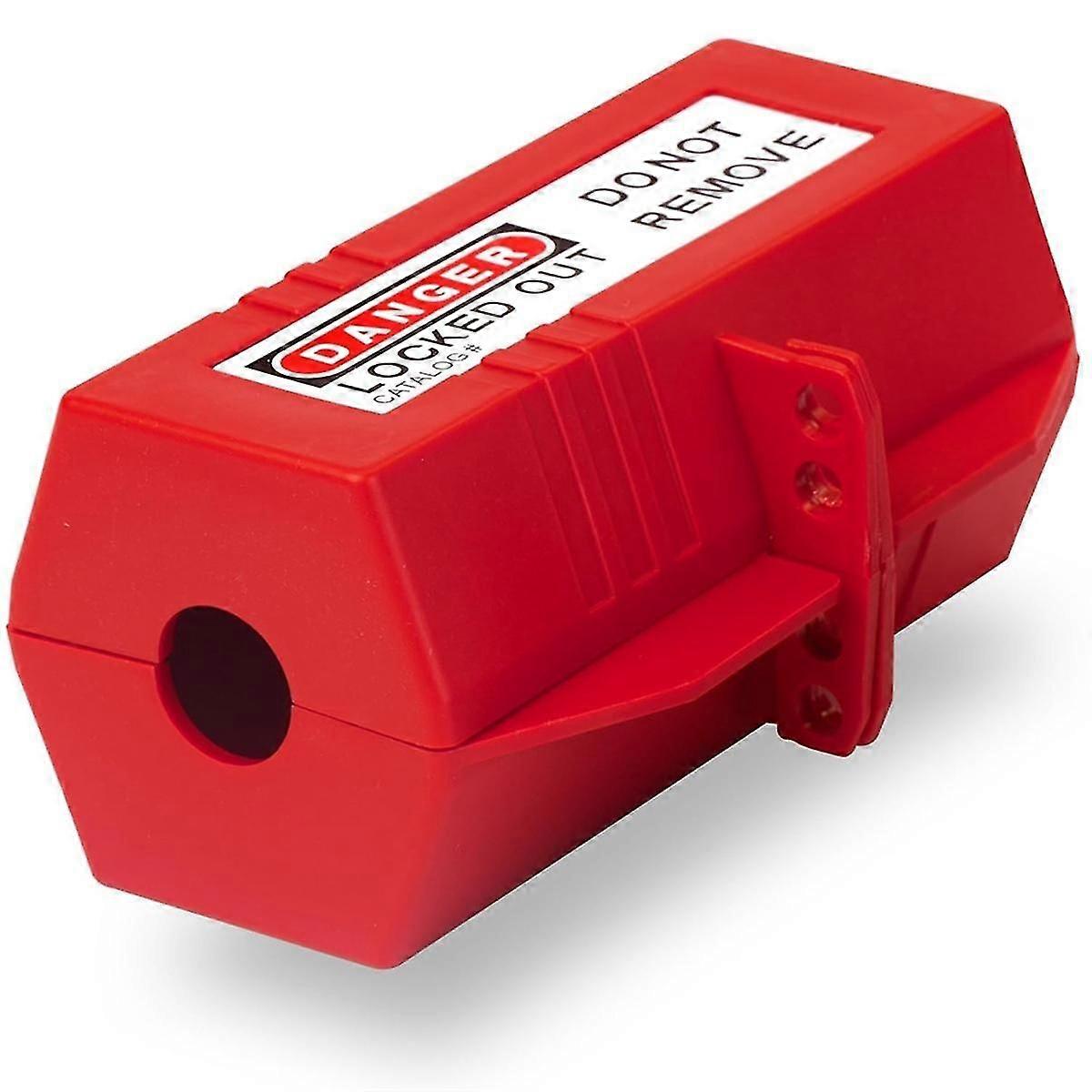 Plug Lock For Lockout Tagout, Large Electrical Plug Lock, Industrial Grade Electrical Plug Lockout Device