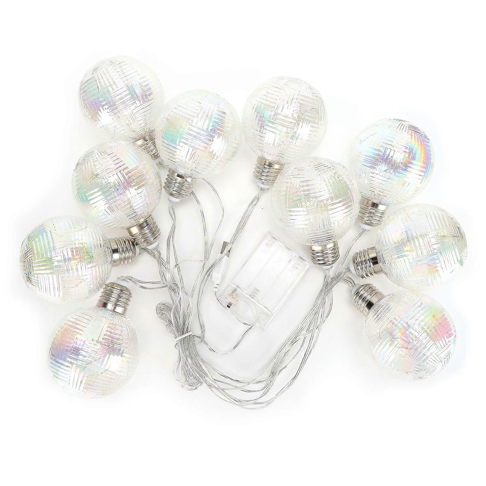18ft Copper Wire Bulb String Light 100LEDs USB Or Battery Powered Waterproof Wedding Proposal Party Holiday E27 Bulb Light String
