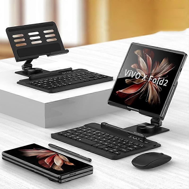 GKK Bluetooth Keyboard + Folding Holder + Capacitive Pen + Bluetooth Mouse