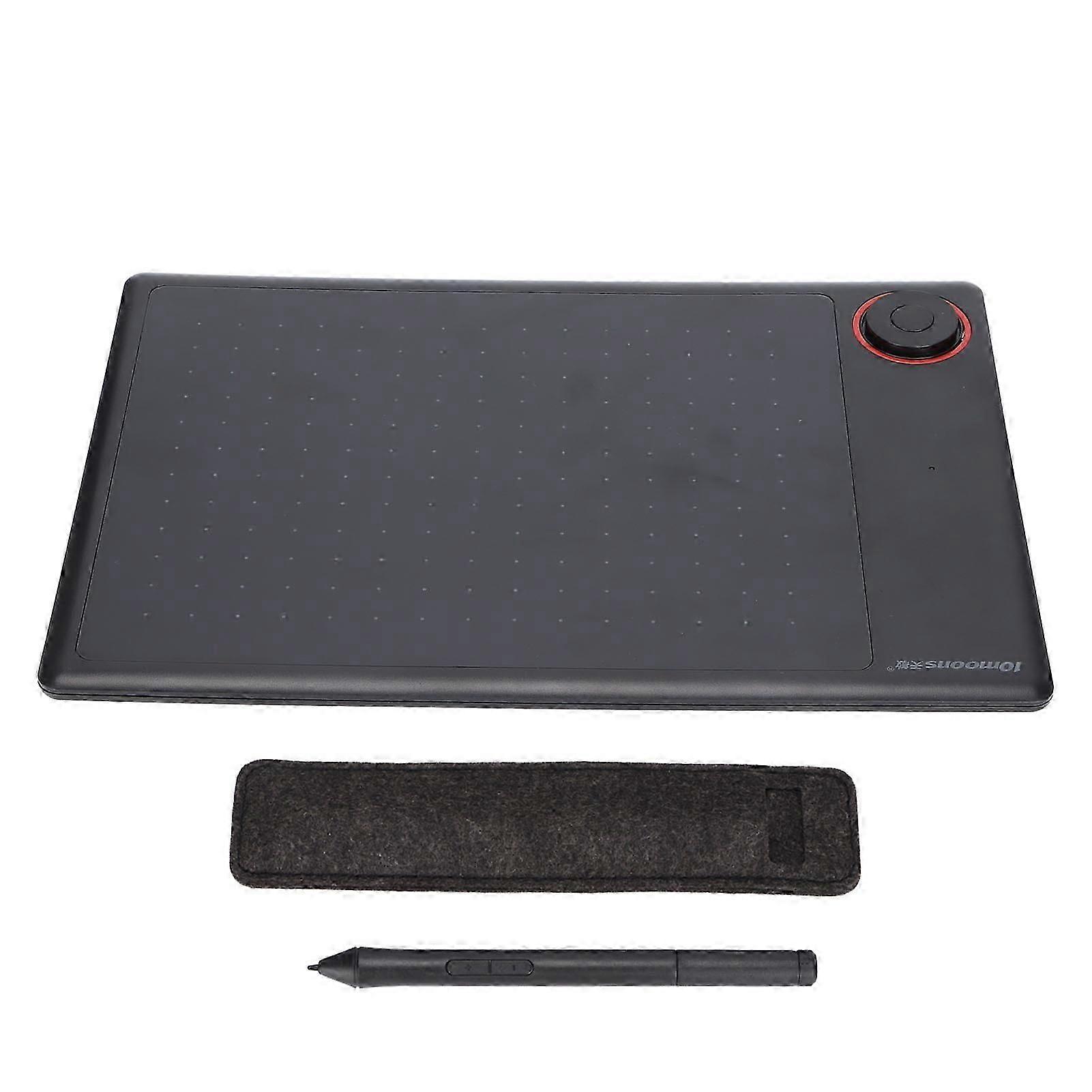 Graphics Tablet High Sensitivity Fast Reading Speed Large Screen Various Shortcut Keys Digital Drawing Tablet For School