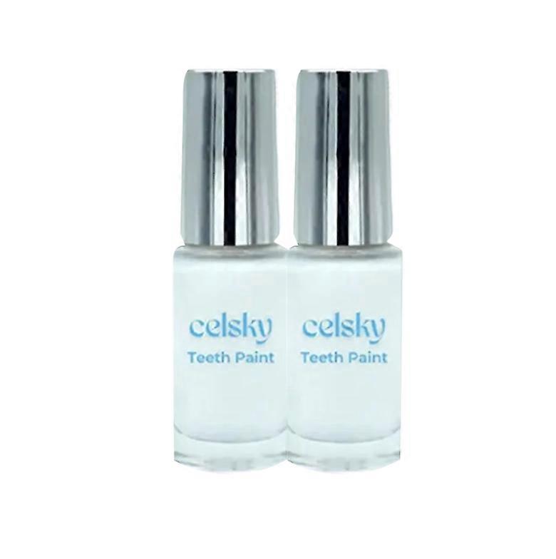 2PCS Celsky Smile Paint, Celsky Paint Our Best Celsky Teeth Paint, Celsky Teeth Paint
