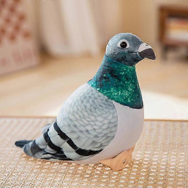 Simulation Animal Doll Series Simulation Pigeon Magpie Plush Toy Tabletop Decoration Gift