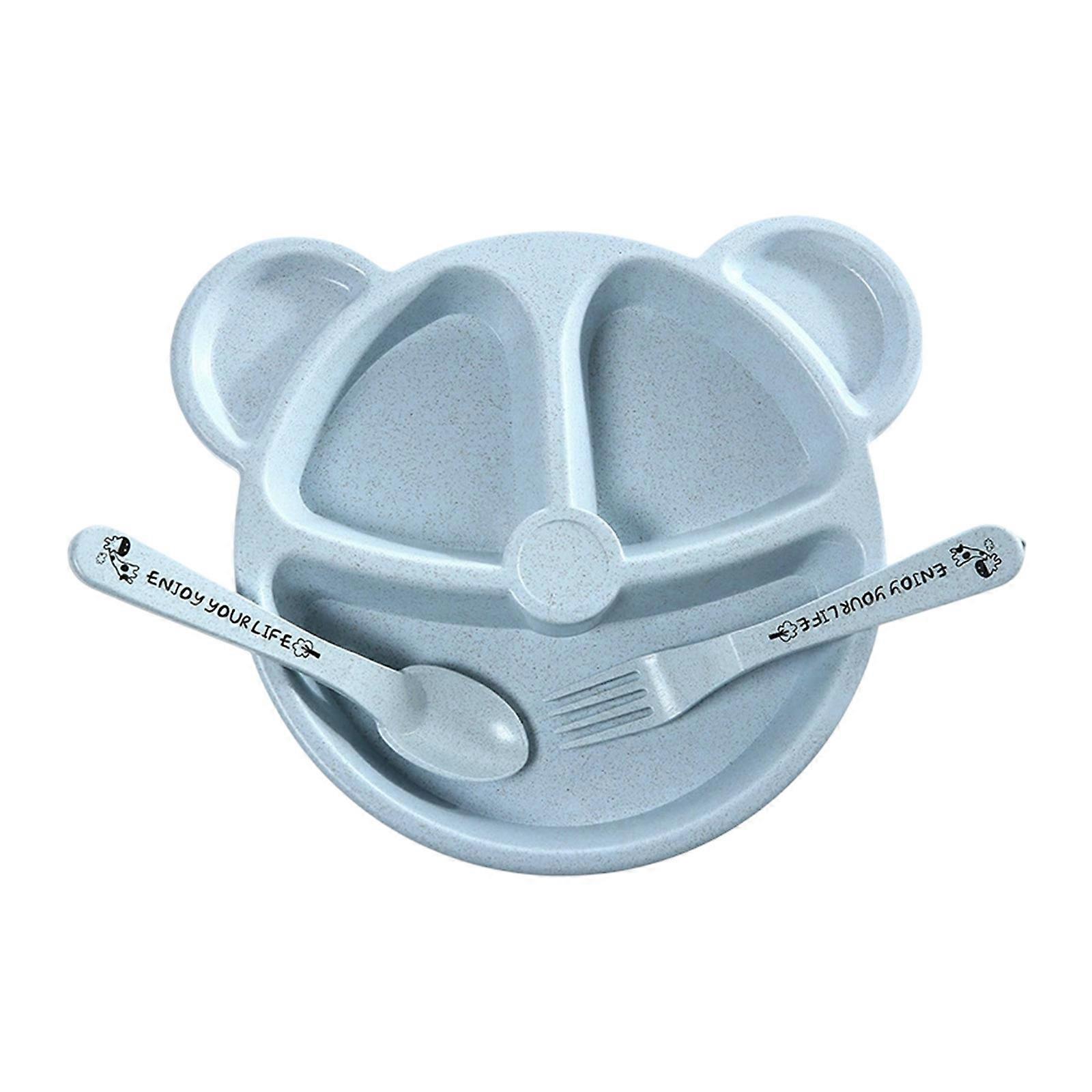 Pacifier Grade Baby Dinner Children's Suction Cup Bowl Complementary Compartment Dinner One Eating Tableware