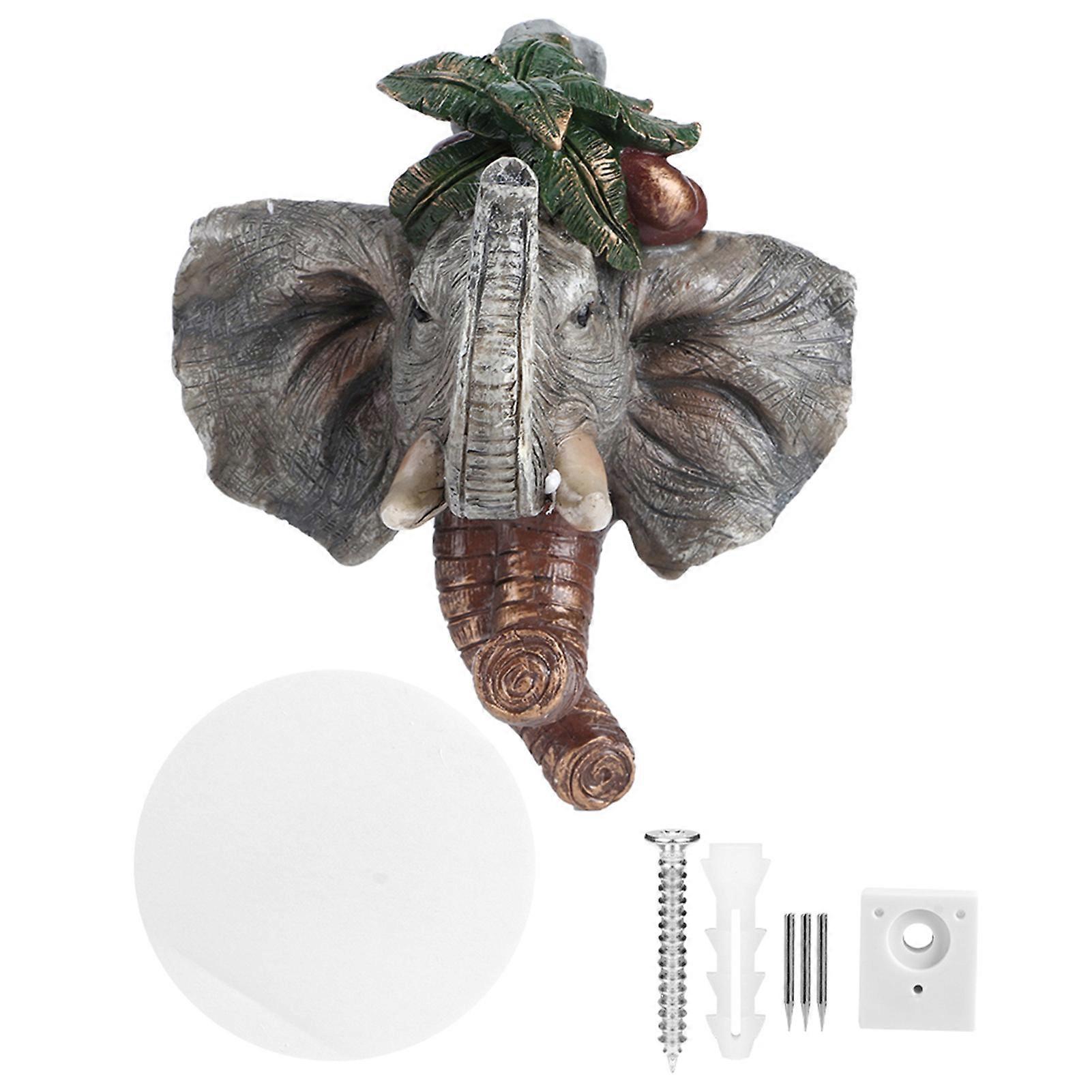 Unique Resin Wall-Mounted Animal Shaped Hat and Coat Hook for Bathroom Storage and Decor in Various Colors