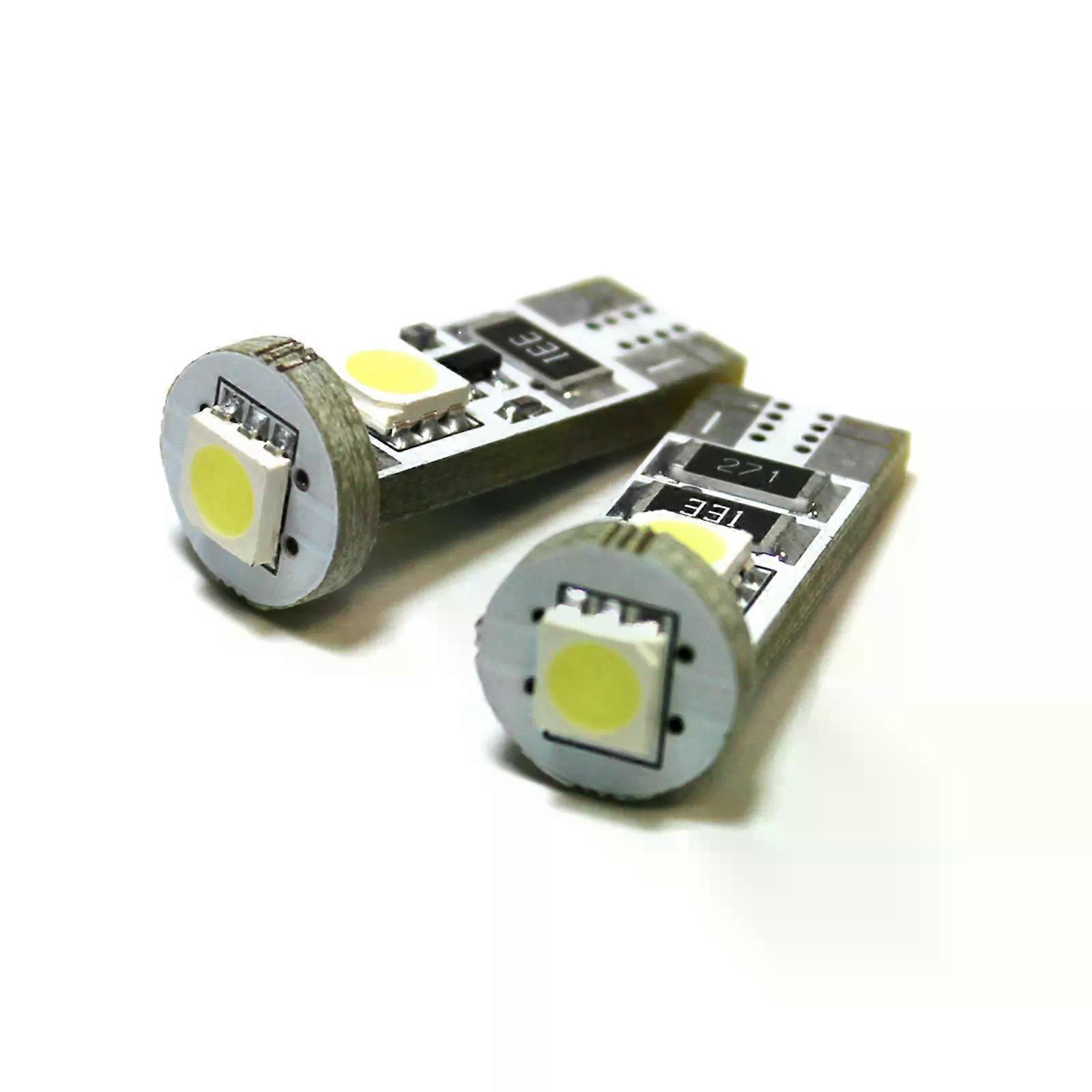 2x Mazda B-Series Bright Xenon White 3SMD LED Canbus Number Plate Light Bulbs