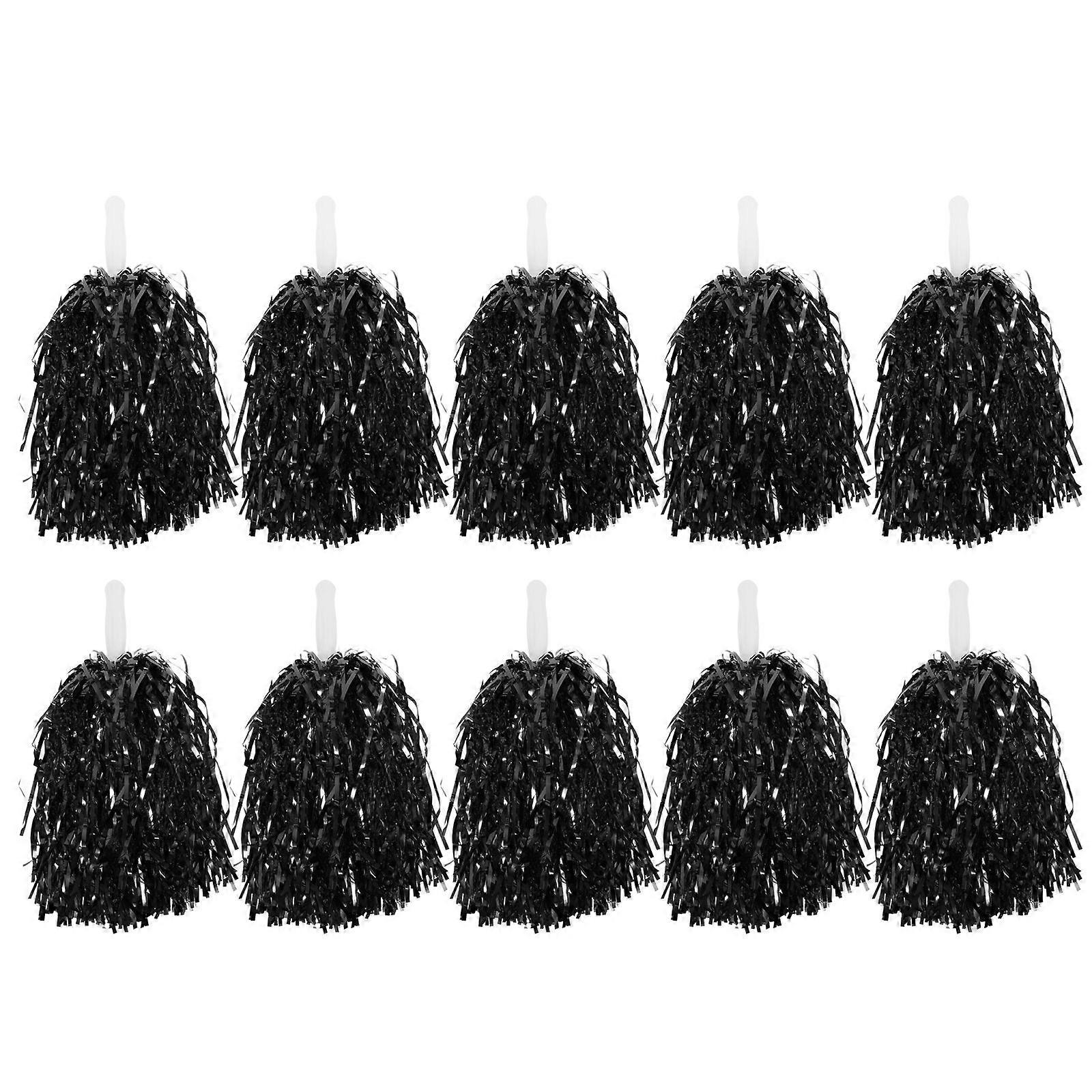 10pcs réutilisable Cheerleading Pompoms Main Fleur Boules Cheering Squad Cheering Pompoms