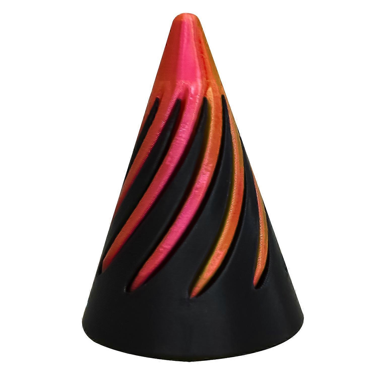 Impossible Cone Stress Relaxing Anxiety Relief Desktop Decoration 3D Printed Pyramid Passthrough Scu