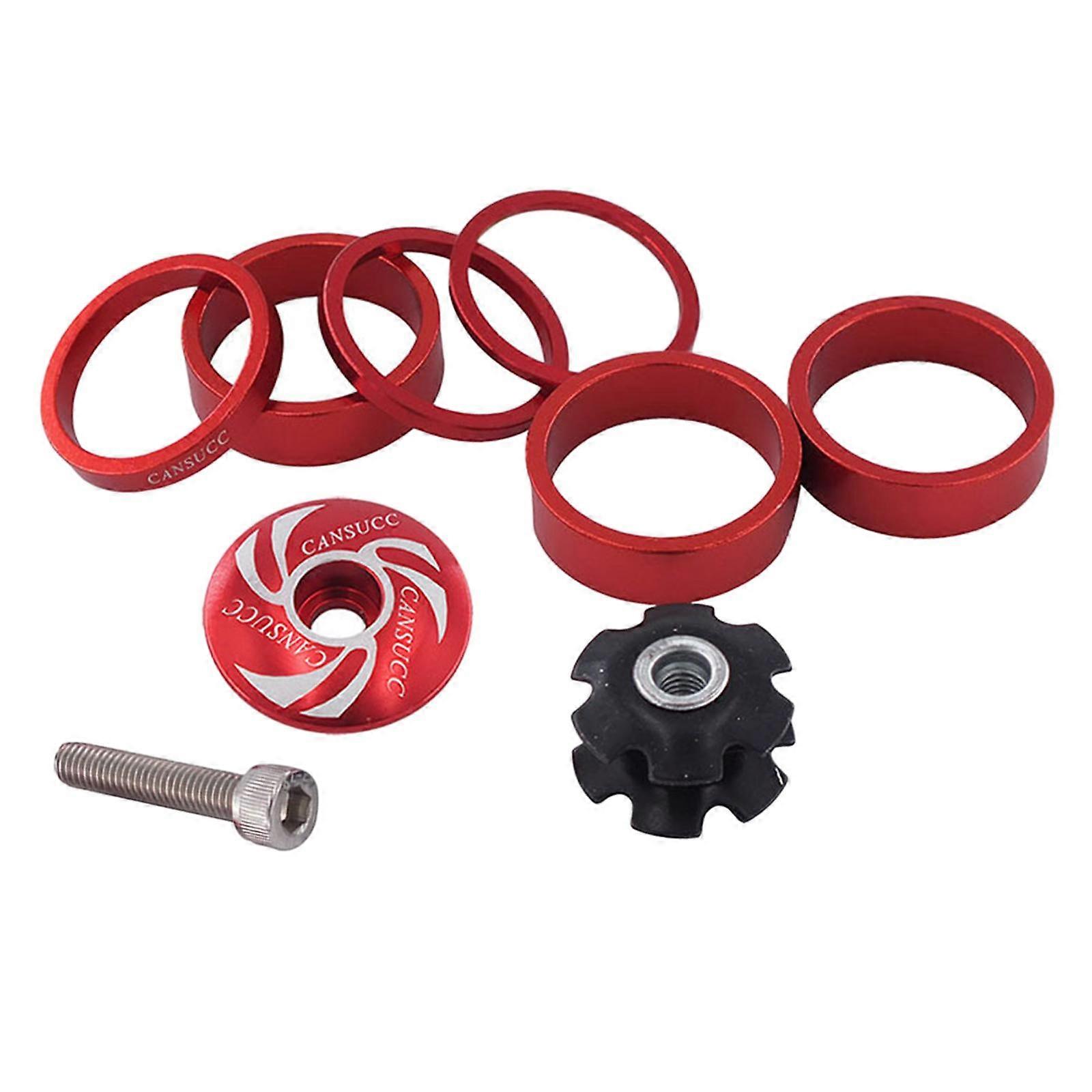 1 1/8 Inch Headset Spacer with Stem Top ,Headset nut Set