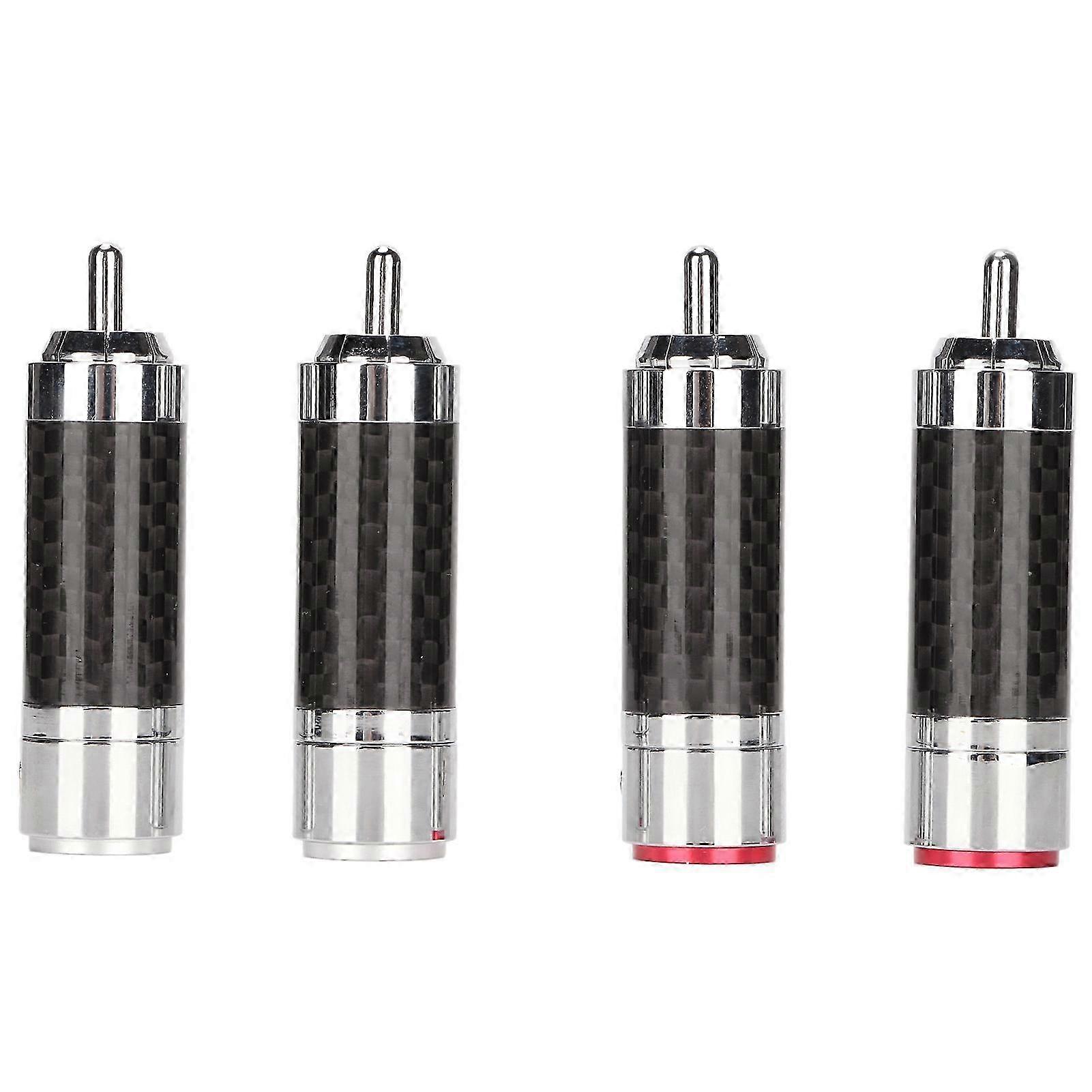 HD Sound Quality Audio Connector, Screw Locking Design Ensures Secure Connection, Anti-electromagnetic Interference for Seamless Performance (Black