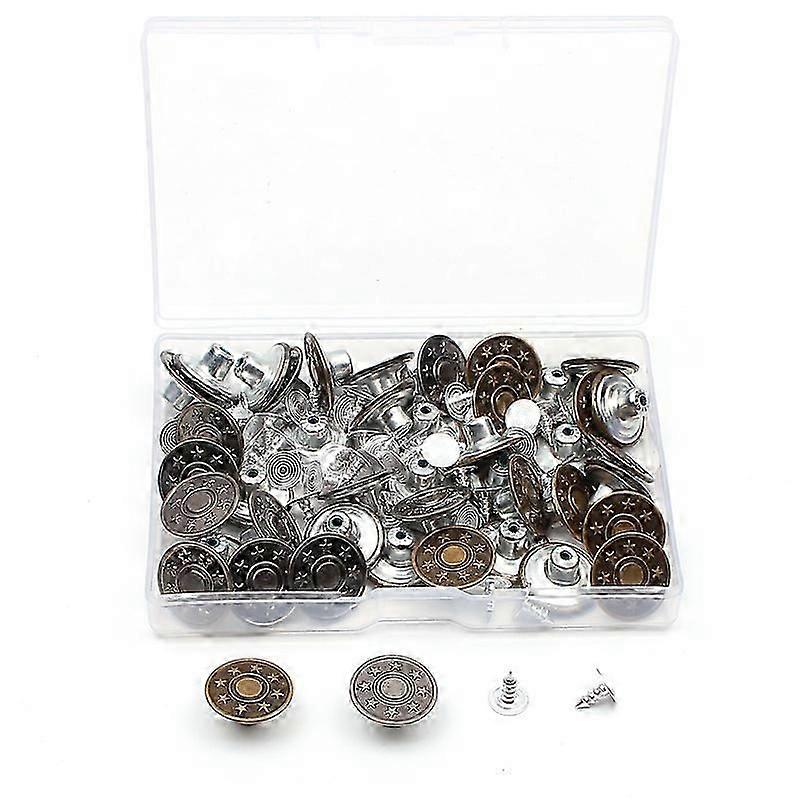 50 Jeans Buttons