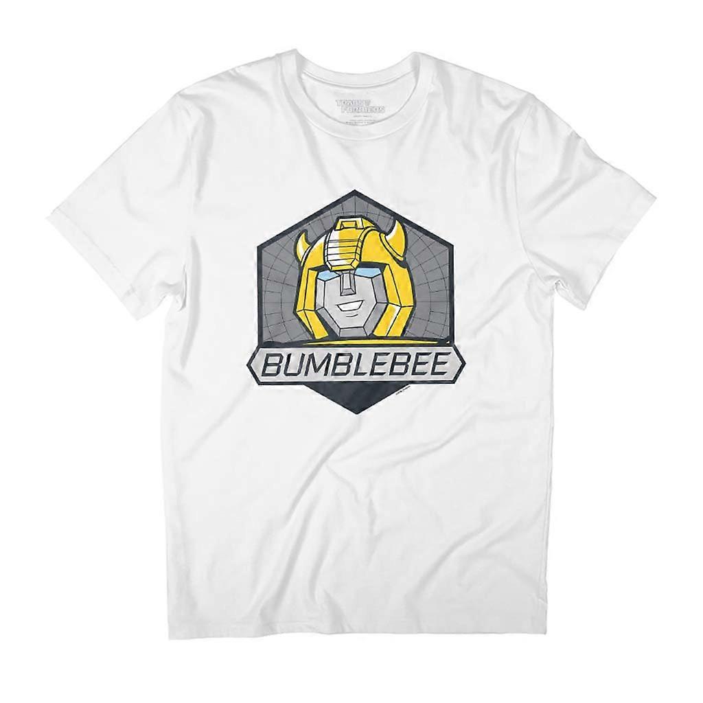 Transformers Bumblebee Retro Face Badge Men's T-Shirt