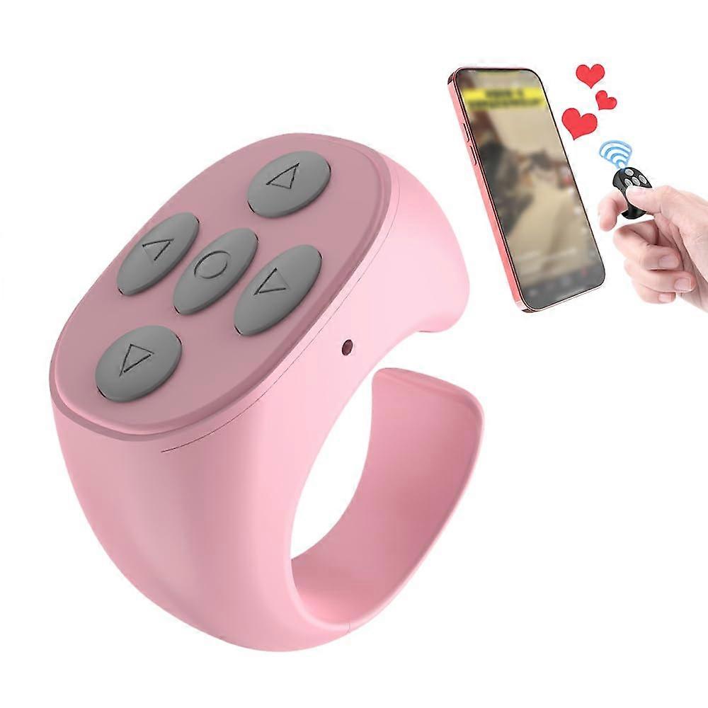 Fingertip wireless Bluetooth, remote app control mobile phone tablet page turner