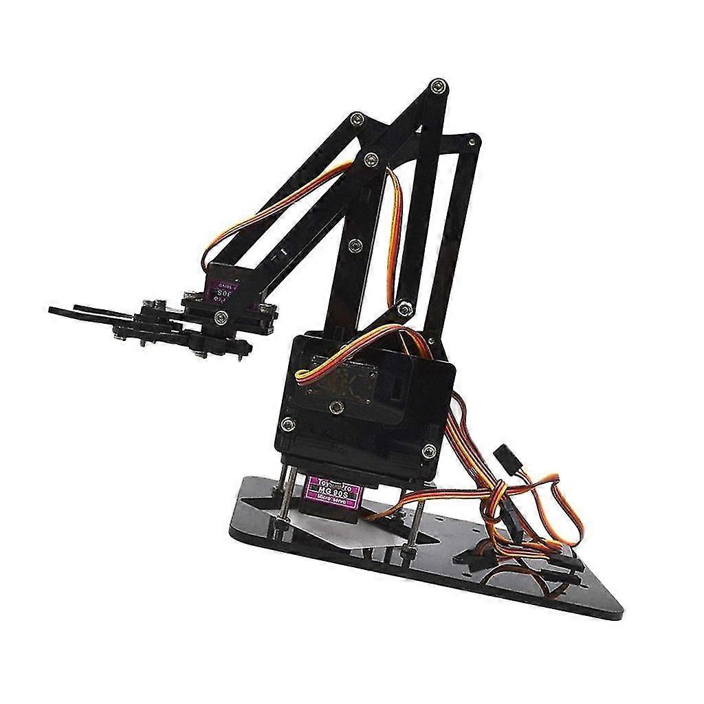 Bluetooth-kontrol Metal Robot Arm Hånd Robot Manipulator Arm Klo