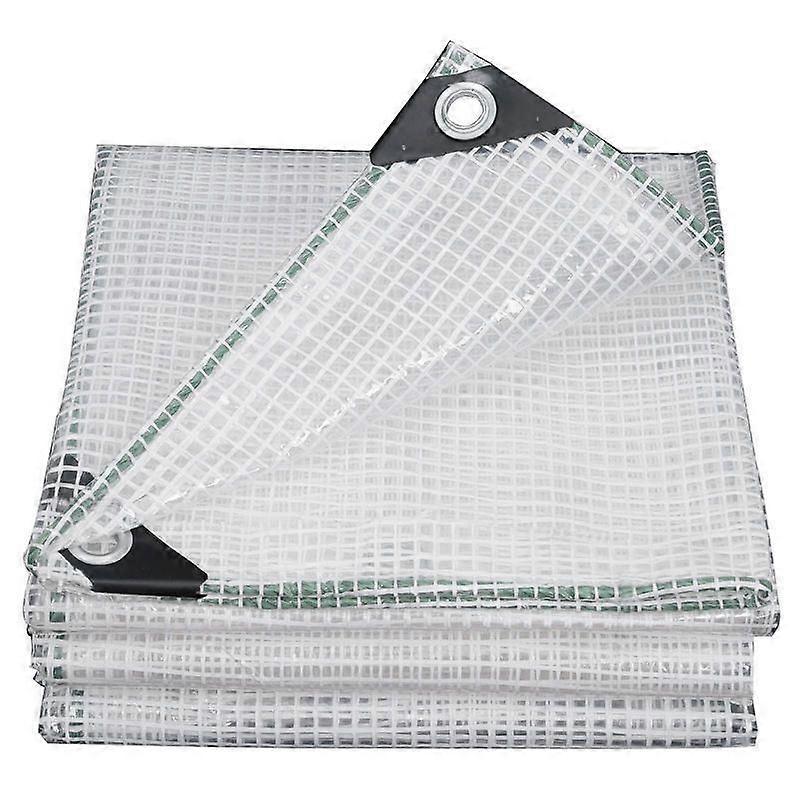 2*5m transparent army tarpaulin 170g/m cuttable