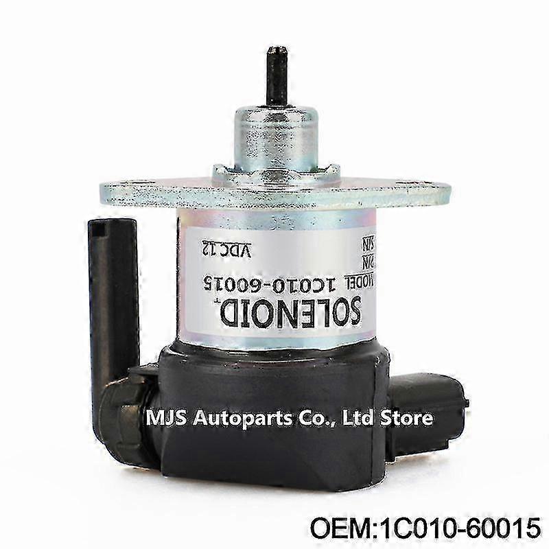 (Free shipping)Kubota 12V Shut Off Solenoid Valve 17208-60015 Compatible with D1005 M105s