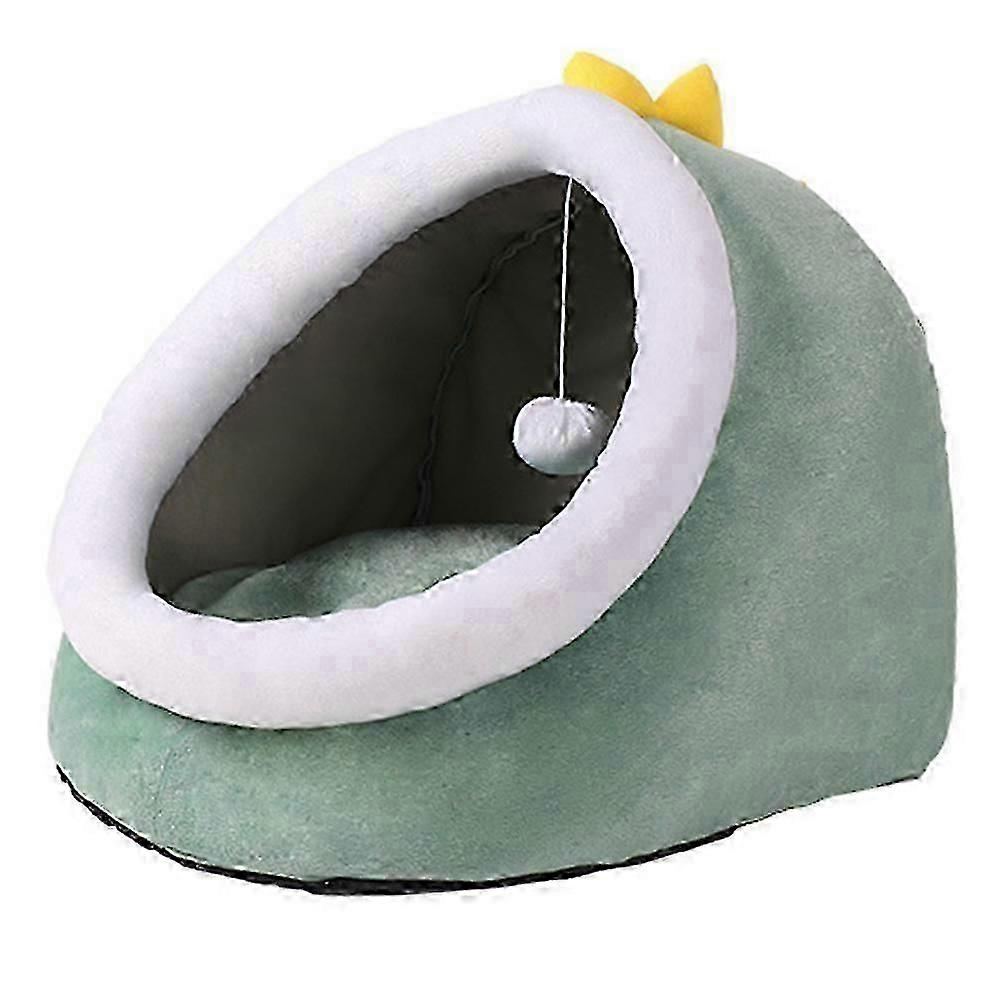 Cat Bed Basket with Removable Padded Cushion