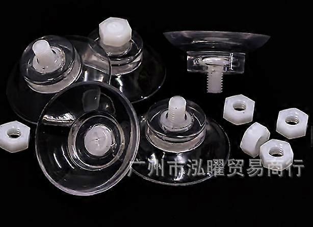 16pcs Fish Tank Suction Cups with Screw Nut for Aquarium Easy to Install Strong Fixing Suction Cups for Glass Fish Tanks Practical Aquarium Accessorie