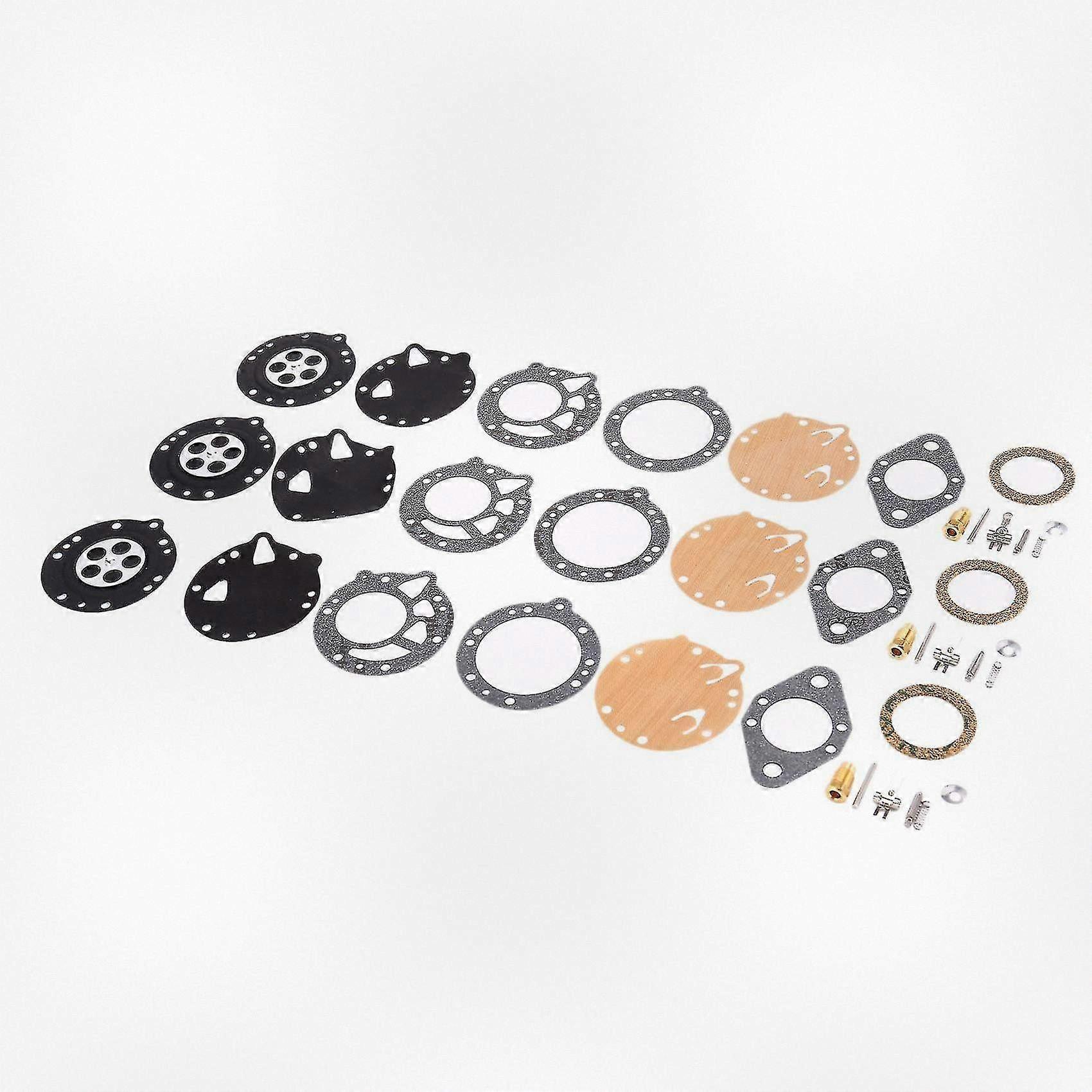 3 Sets of Carburetor Repair Kits for Various Models: Compatible with Ts350, Ts360 and More Chainsaw Types