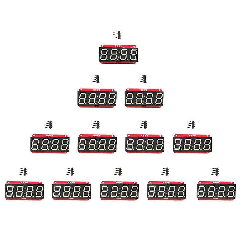 12 LED Display Module HT16K33 I2C 0.56" 4 Digit Tube 7-Segment for