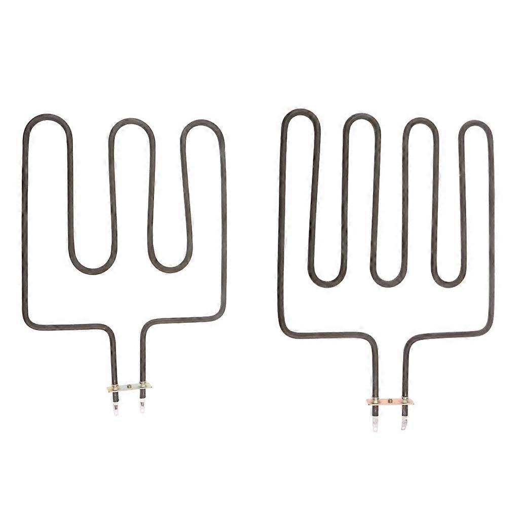 Set mit 2 Sauna-Elektroheizrohren, Saunaofen-Heizelement,