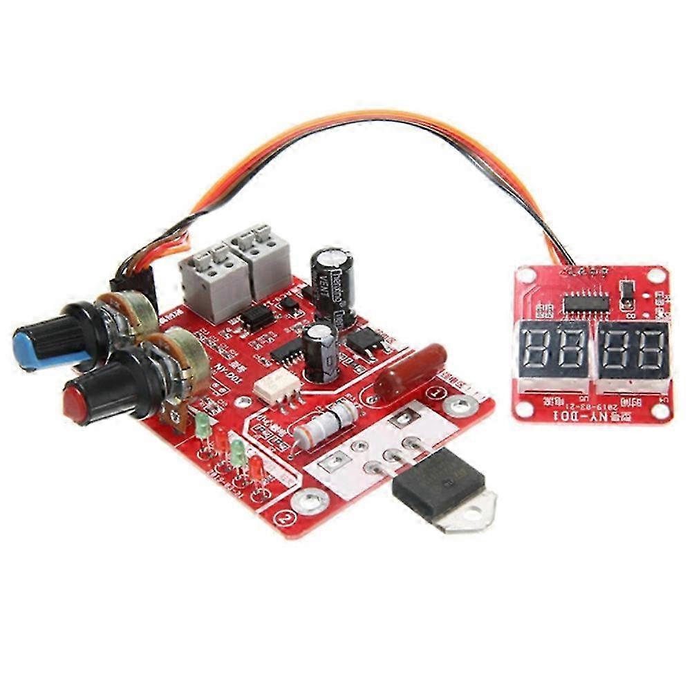 -D01 Spot Welder Control Board 40A 100A Welding Machine Time & Current Control Display Spot Welder(