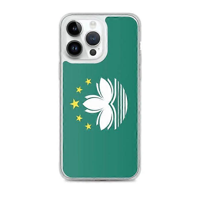 iPhone Case - Macao - Flag - Flexible - Multicolor - Transparent TPU