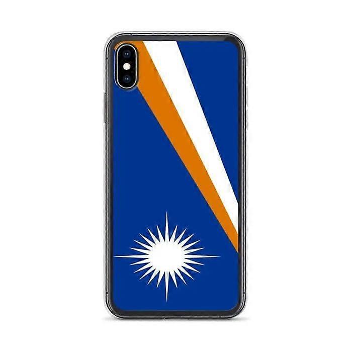 Phone Case - PIXELFORMA - Marshall Islands Flag - Compatible with iPhone XS Max - Flexible - Shockproof