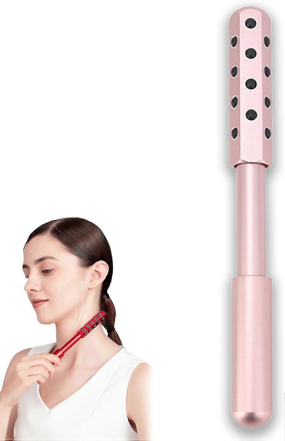 Glow Sculpt Beauty Roller, Uplift Face Roller, Lifts And Firms Skin In Minutes, 24 Germanium Stone Uplifting Face Beauty Massage Tool For Face, Eye, C