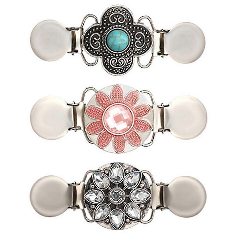 3 قطع المضادة لإفراغ طية صدر السترة دبوس الحساسة سلامة دبوس سترة تشديد المشبك دبابيس