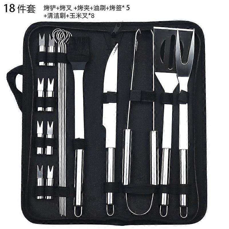 Stainless Steel Grill Set BBQ Combination Tools