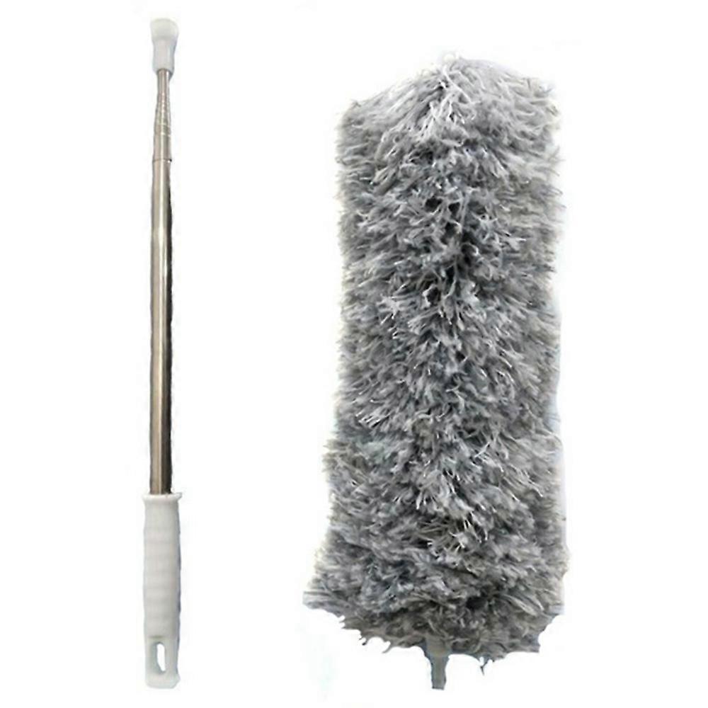 Microfiber Duster Telescopic Pole Electrostatic Dust Remover Brush for Cleaning High Ceiling Fan