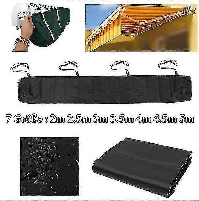 Vattentätt skydd för utomhusmarkis, dammtätt skydd för utdragbar rullgardin