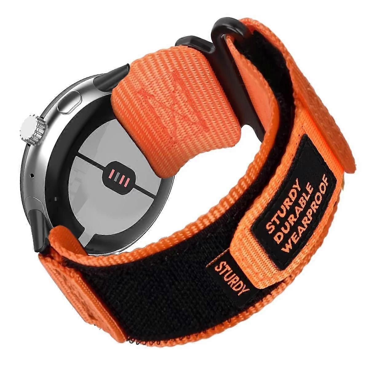 xDfind Quick Release Nylon Hook And Loop Fastener Buckle Watch Band