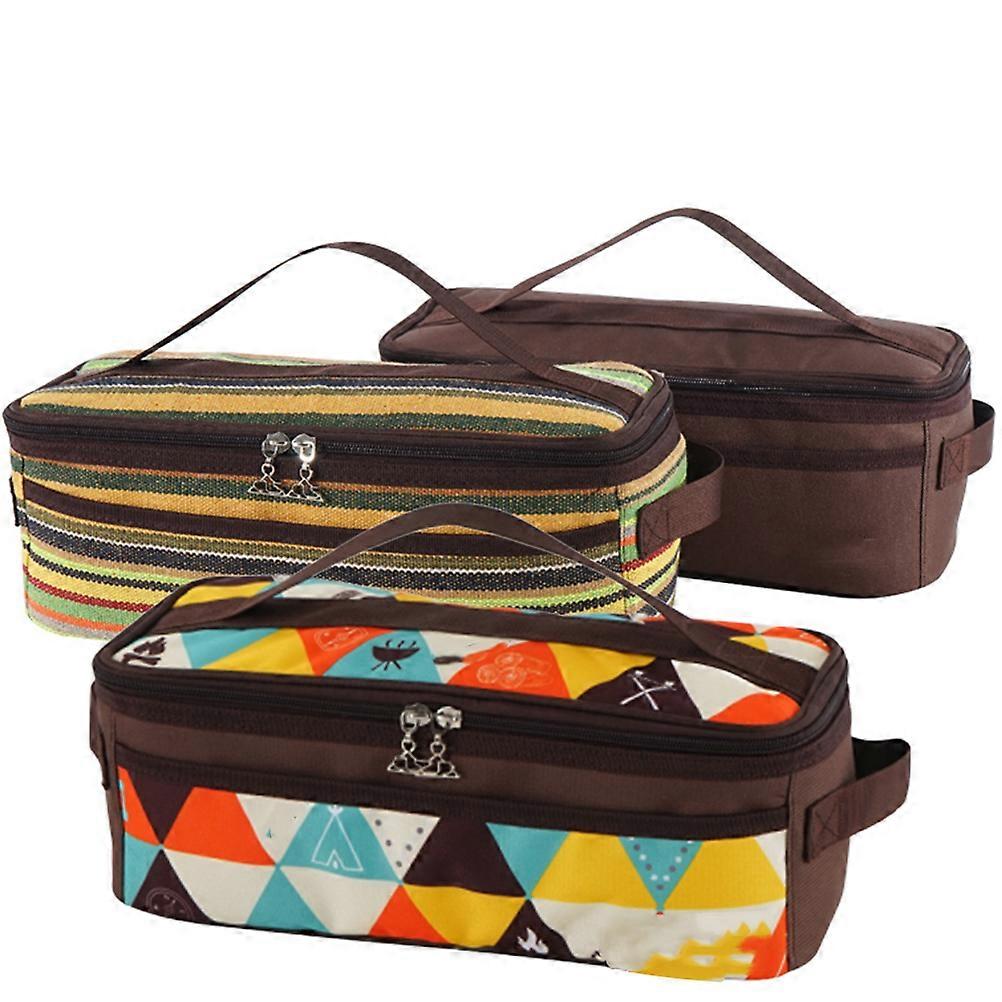 Camping Cookware Bag,Portable Tableware Organizer Made of