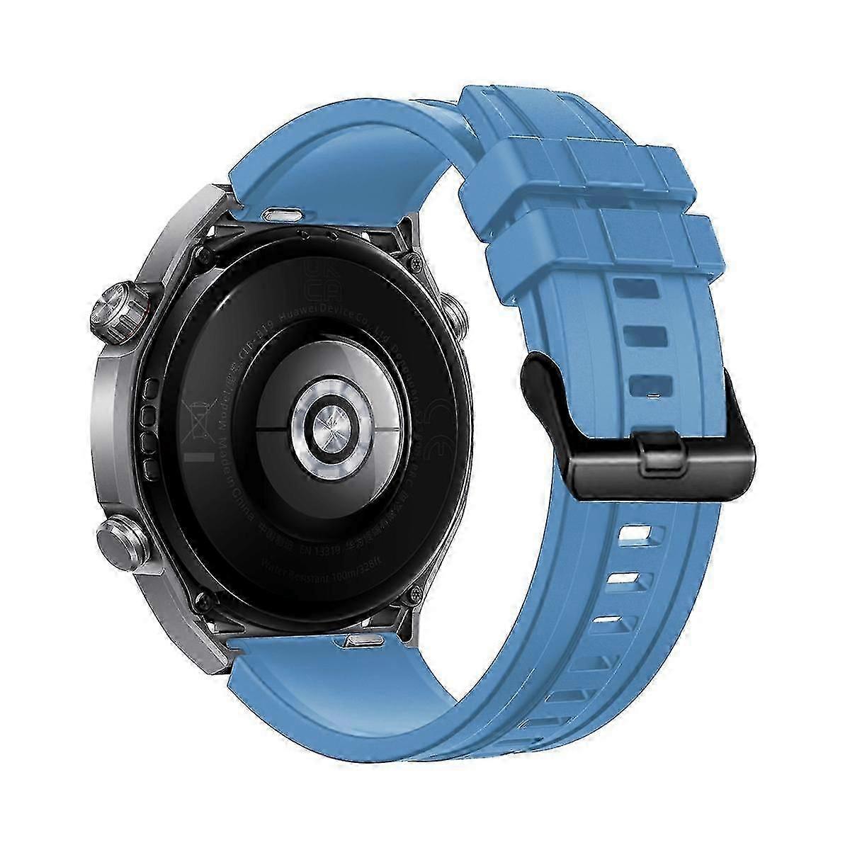 3-Pack Extra Long Silicone Replacement Straps Compatible with Huawei Watch Ultimate