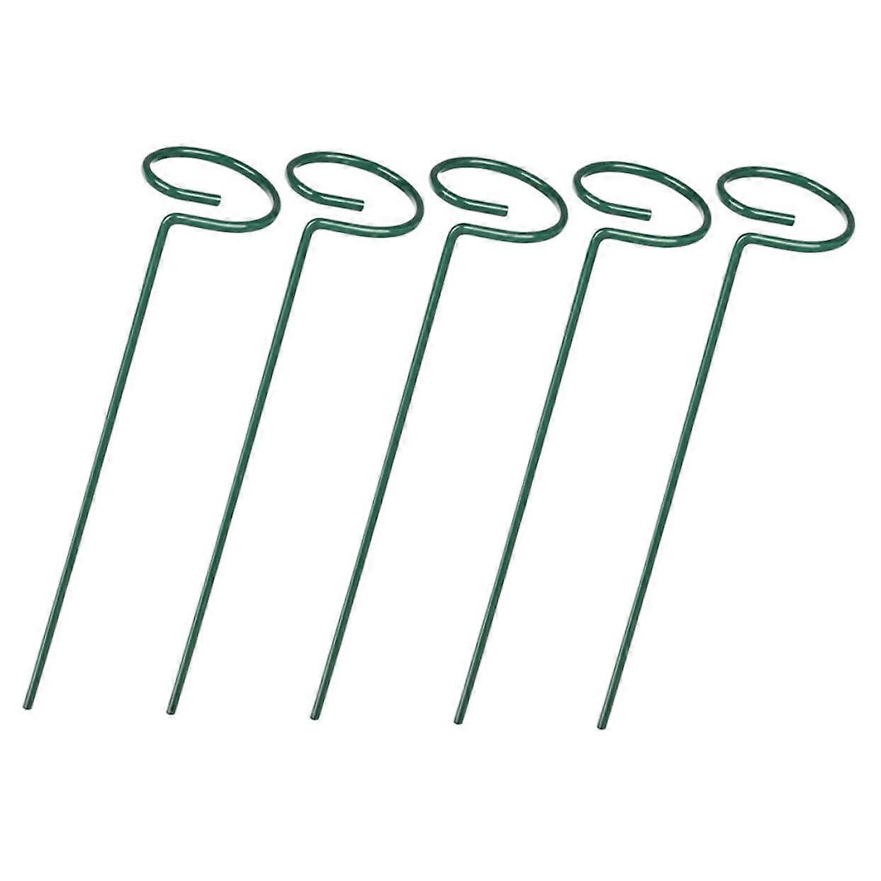 5 pieces garden design support stakes single trunk strong flower support racks easy to assemble