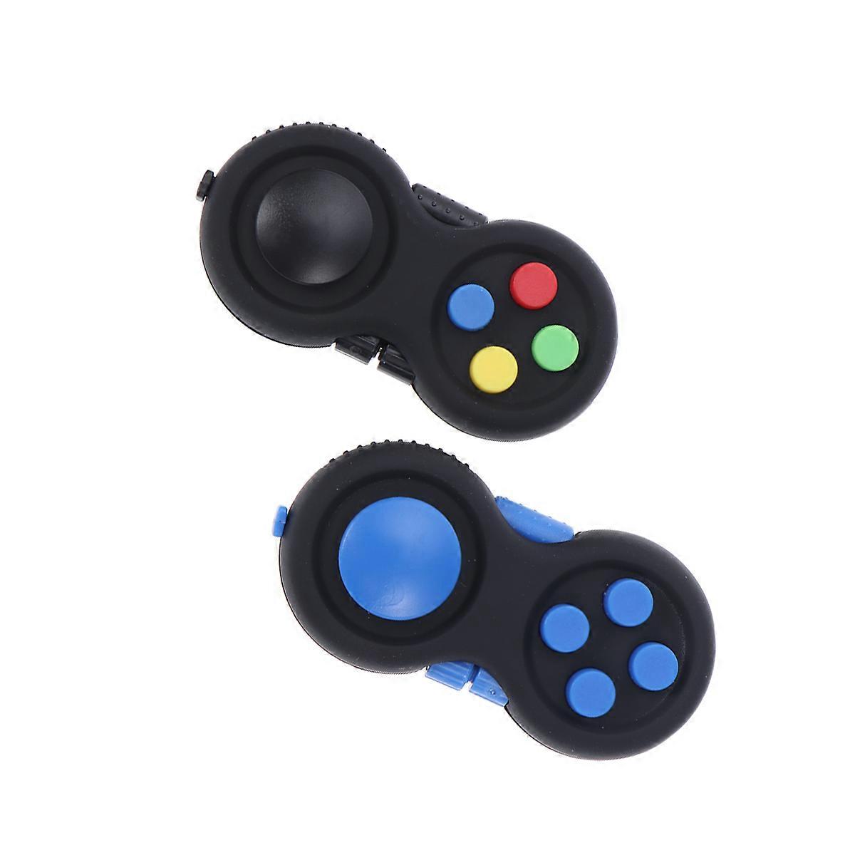 Desk Fidgets For Controller Pad Small Size Stress Relieving Toy 2Pcs