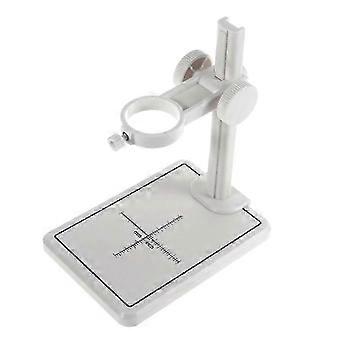 Suporte para Microscópio com Escala Suporte de Suporte Ajustável Branco SZRH A-V