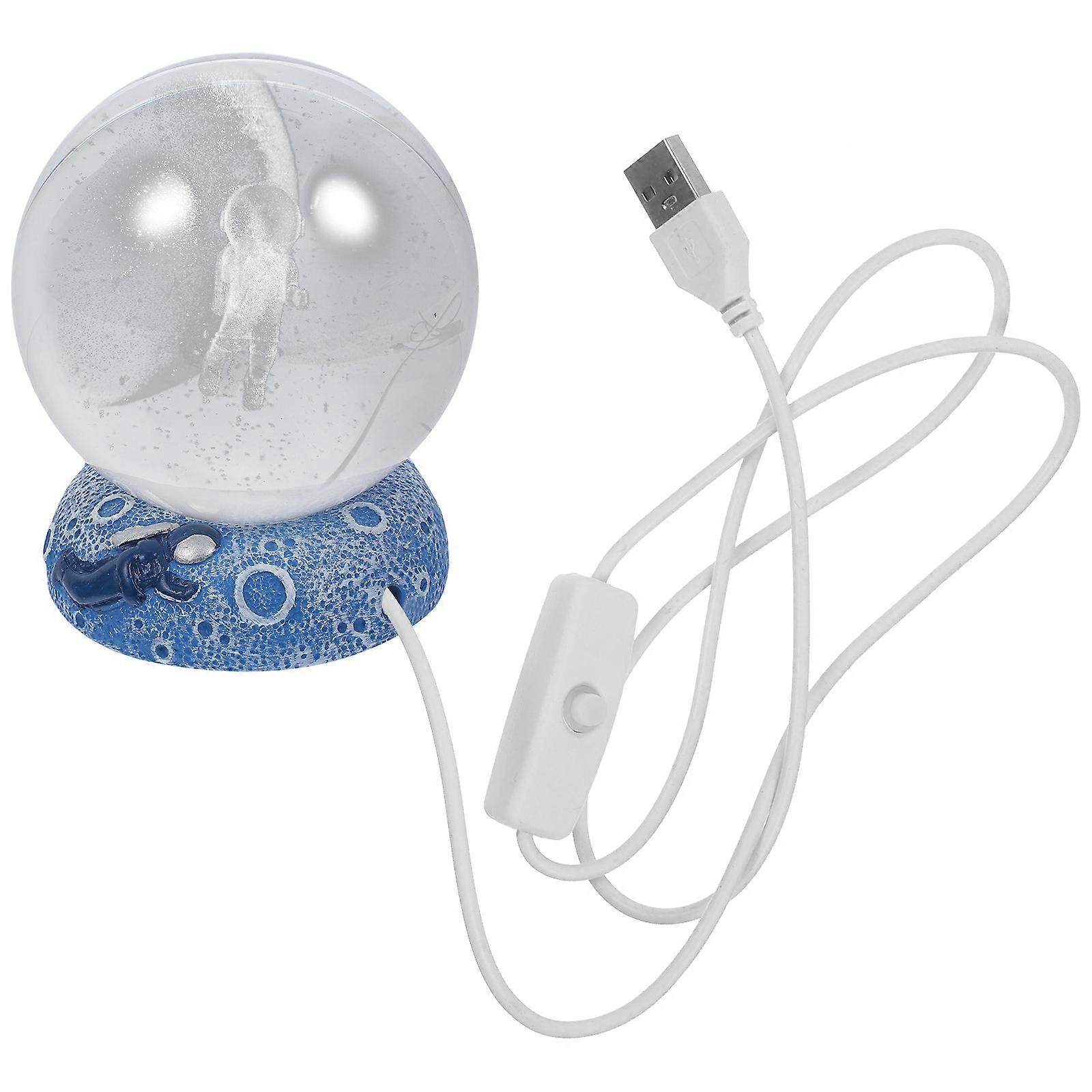 Mood Light Balls Led Globe Romantic Light Office Resin Material 3D Internal 1Pcs