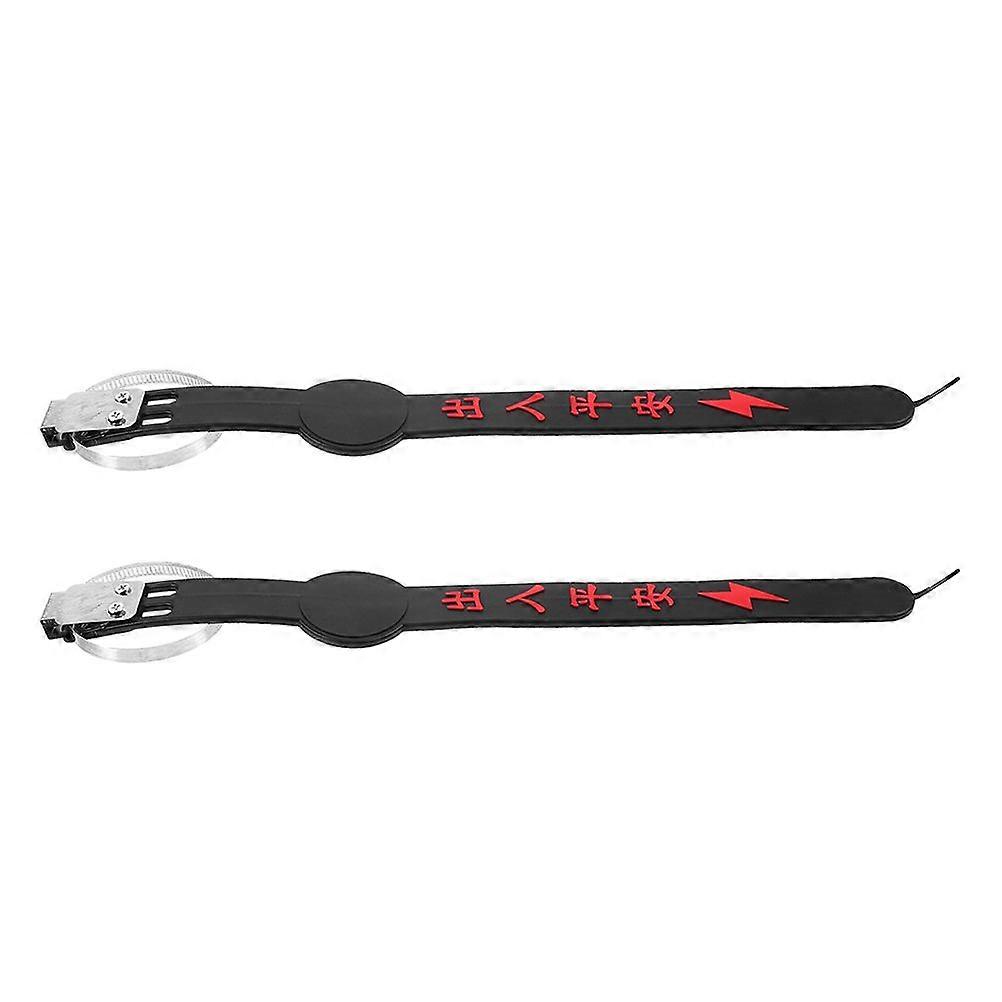 2pcs Car Static Grounding Strap For Vehicle Exhaust Pipe Grounding Belt Anti-Static Strip For Eliminate Static Interference